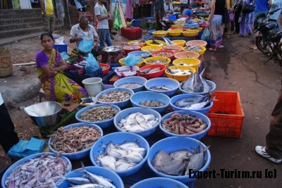 Индия, Гоа, fish market