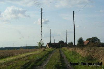 Проселочная дорога в Польше