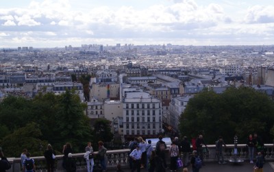 Париж, вид от Базилики Сакре-Кёр