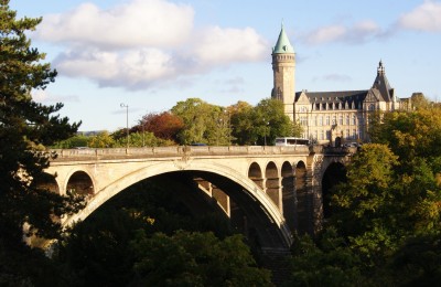 Один из мостов Люксембурга