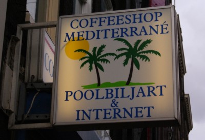 Амстердам, коффешоп обыкновенный