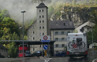 Граница Швейцарии