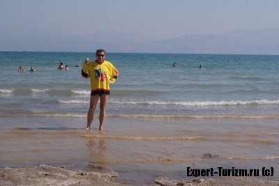 Очень соленое Мертвое море, Израиль