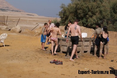 Лечебная грязь Мертвого моря, Израиль