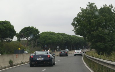 Бесплатные дороги Италии очень хорошего качества