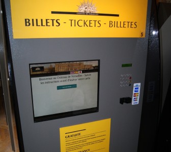 Билеты в музей (Версаль) можно оплатить картой