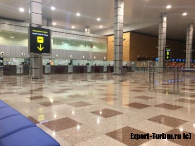 Паспортный контроль, Аэропорт Хургада, новый Терминал 1